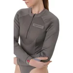 Pando Moto Bia Mesh AAA Ladies Protector Shirt Light Grey