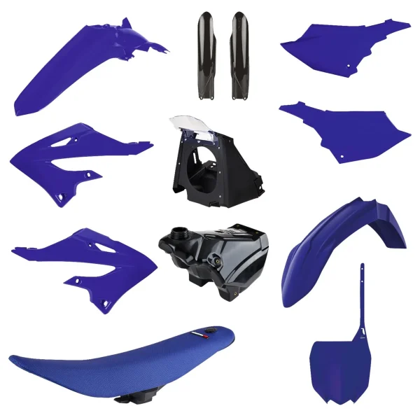 Polisport Restyling Body Kit Black/Blue/OEM Yamaha YZ125/YZ250 02-21