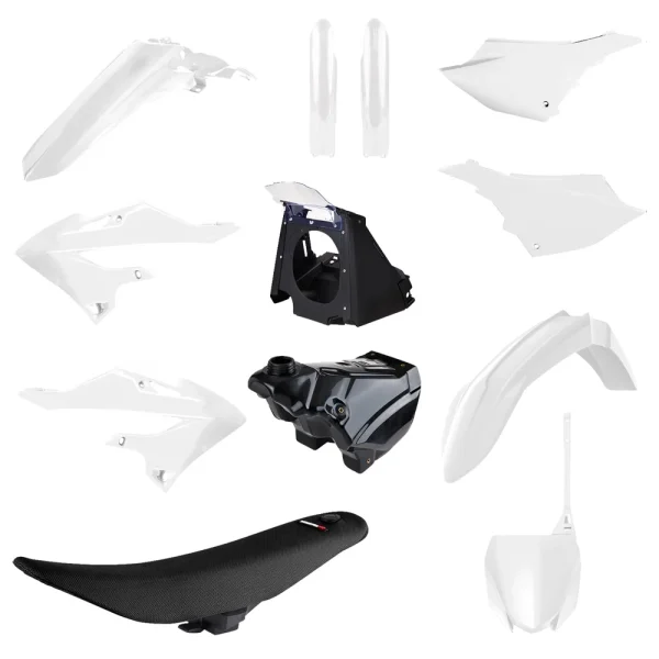 Polisport Restyling Body Kit Black/White Yamaha YZ125/YZ250 02-21