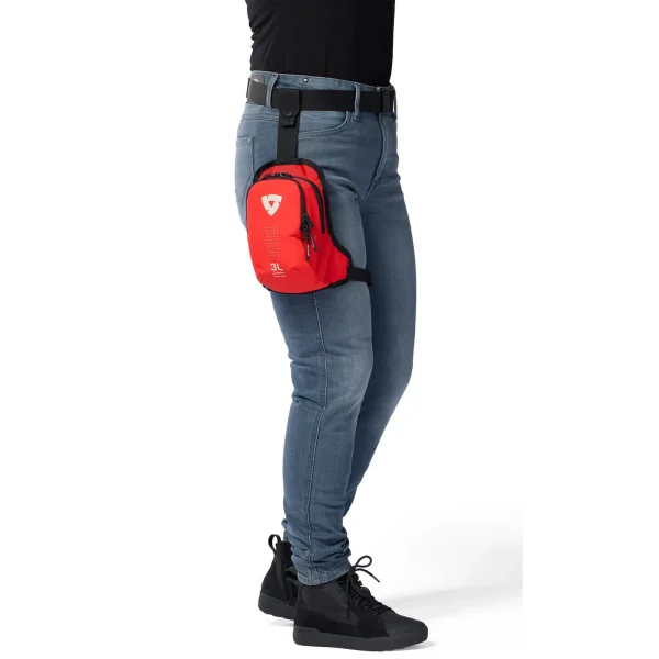 Revit Node Leg Bag 3L Black/Red