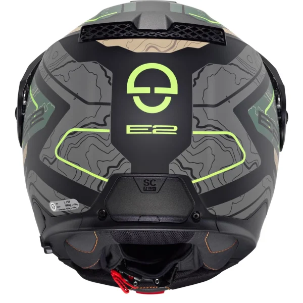 Schuberth E2 Expedition Helmet Green