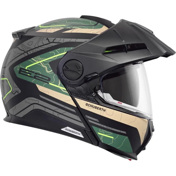 Schuberth E2 Expedition Helmet Green