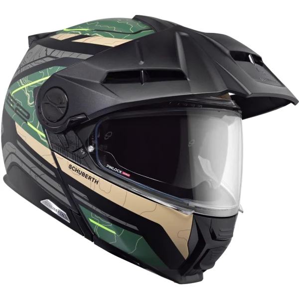 Schuberth E2 Expedition Helmet Green