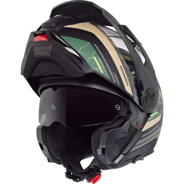 Schuberth E2 Expedition Helmet Green