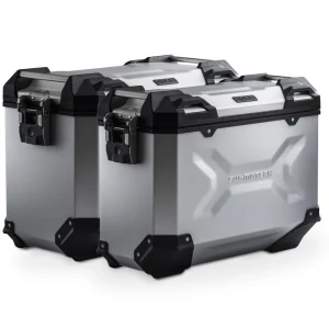 SW-Motech TRAX ADV Aluminium Case System 45L/37L Silver Voge DS625X 24-, Motoee.com