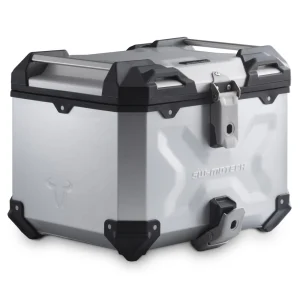 SW-Motech TRAX ADV Top Case System 38L Silver Voge DS625X/DS800X Rally/DS900X, Motoee.com