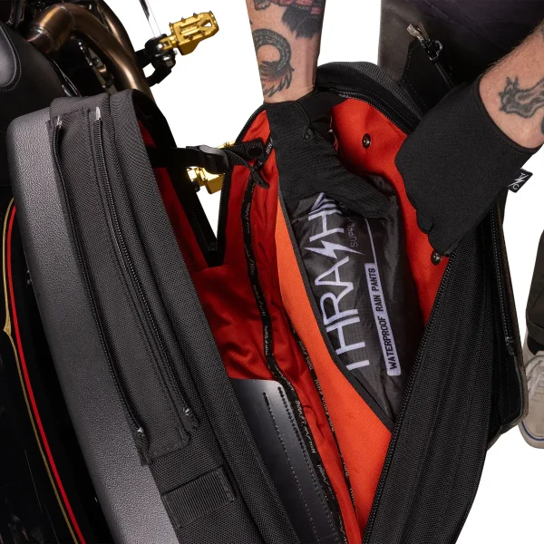 Thrashin Sport Saddlebags Quick Detach 60L Black