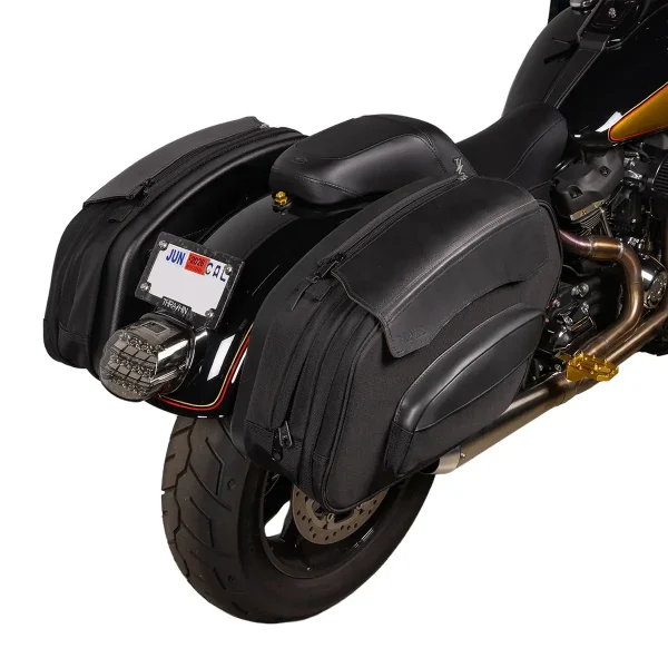 Thrashin Sport Saddlebags Quick Detach 60L Black
