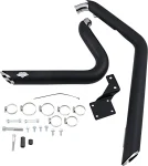 Vance & Hines Shortshots 47222 Staggered Exhaust System Black