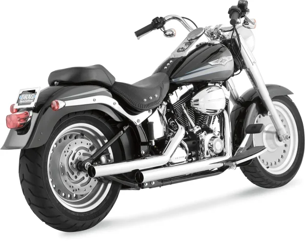 Vance & Hines Straightshots 17818 Exhaust System Chrome 2-2