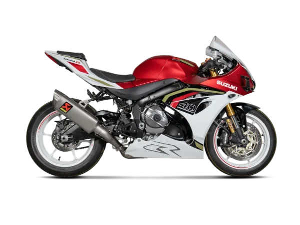 Akrapovic S-S10SO22-APLT Slip-On Line Titanium Muffler Suzuki GSX-R1000R