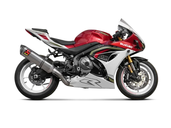 Akrapovic S-S10SO23-RT/TD Slip-On Line Track Day Titanium Muffler Suzuki GSX-R1000R