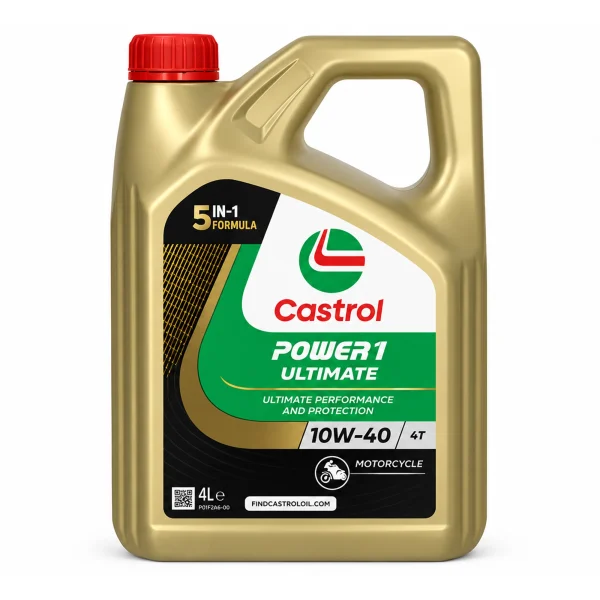 Castrol Power 1 Ultimate 10W40 4T Engine Oil 4L