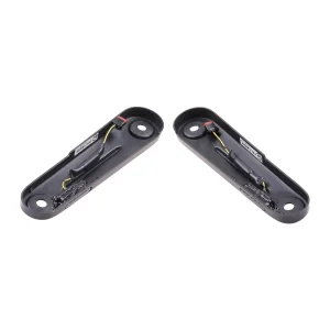 Cult-Werk Clean Style LED Front Turn Signals Gloss Black Harley-Davidson Street Glide 14-26