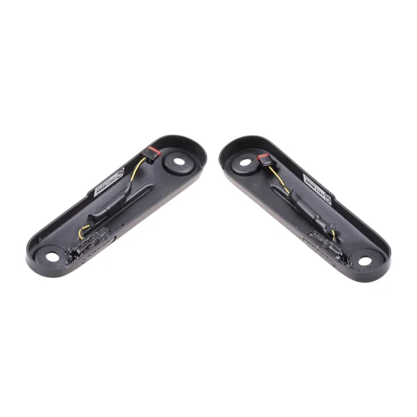 Cult-Werk Clean Style LED Front Turn Signals Gloss Black Harley-Davidson Street Glide 14-26