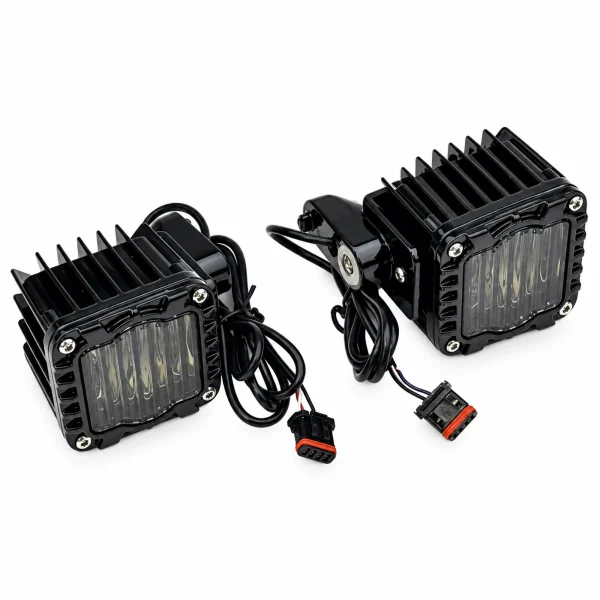 Custom Dynamics LED Front Turn Signals Smoked Harley-Davidson Low Rider ST/El Diablo 22-26
