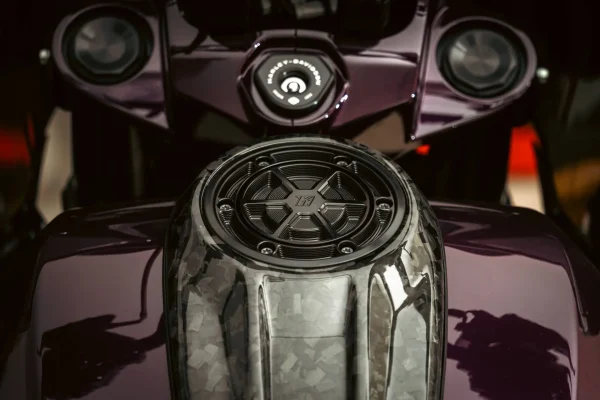 Kodlin K61167 Fuel Cap Gloss Black Harley-Davidson Touring 23-26