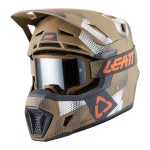 Leatt Moto 7.5 V27 MX Helmet Khaki with Goggles