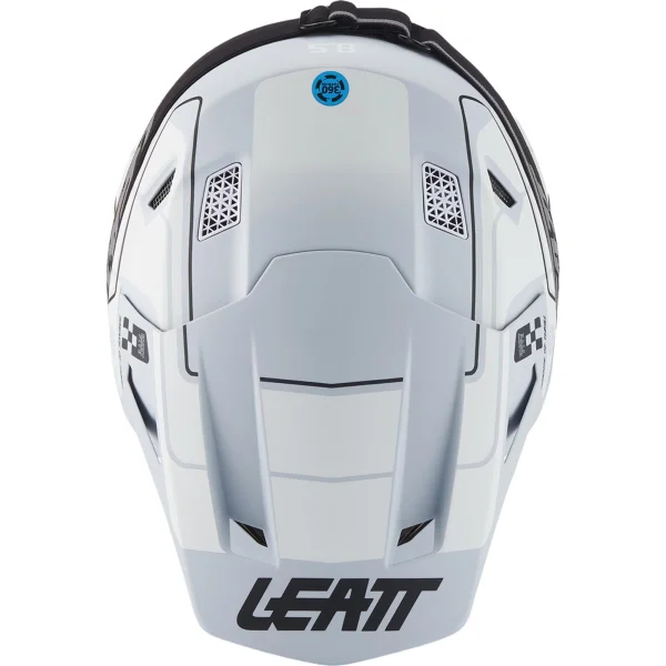 Leatt Moto 8.5 V27 MX Helmet Matt Grey with Goggles