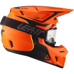 Leatt Moto 8.5 V27 MX Helmet Matt Orange with Goggles
