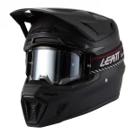 Leatt Moto 8.5 V27 MX Helmet Satin Black with Goggles