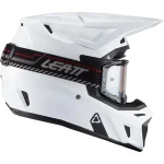 Leatt Moto 8.5 V27 MX Helmet White with Goggles