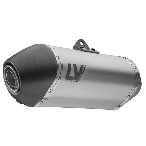 LeoVince 15604TF LV-14 Titanium Forged Carbon Slip-On Muffler BMW R1300GS/R1300R/R1300RS 23-26