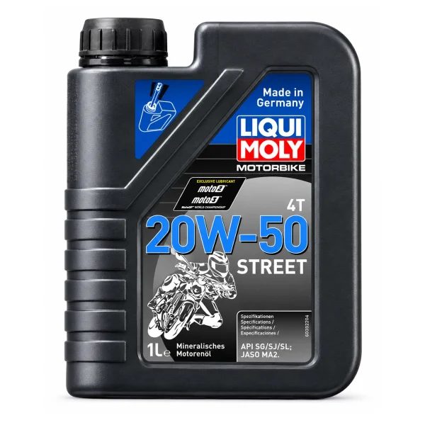 Liqui Moly Street 20W50 4T Engine Oil 1L