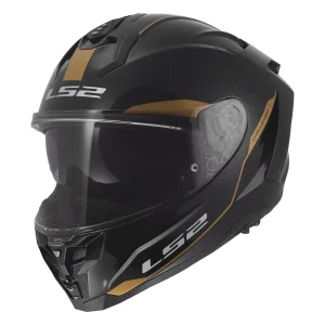LS2 FF817 Challenger II Essential Helmet Black/Gold