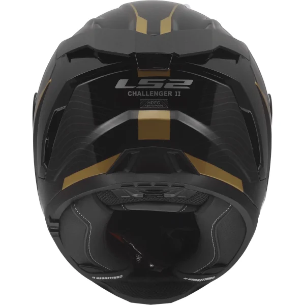 LS2 FF817 Challenger II Essential Helmet Black/Gold