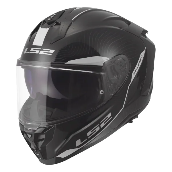LS2 FF817 Challenger II Essential Helmet Black/White