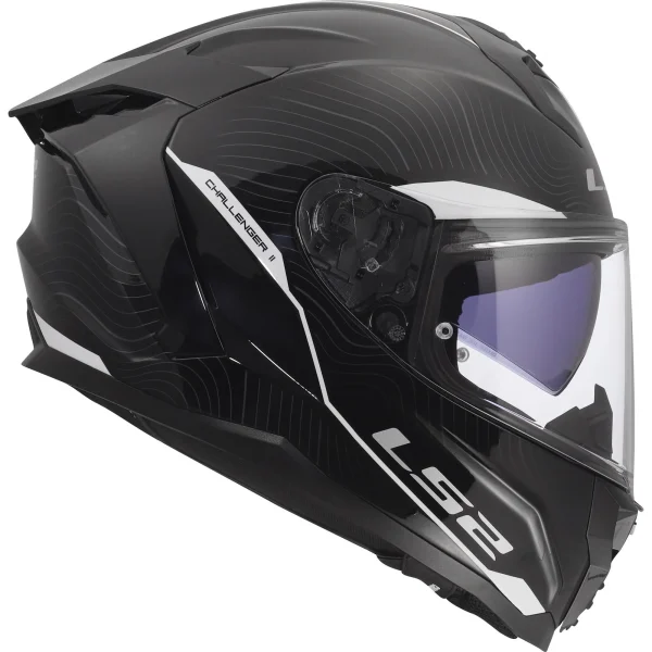 LS2 FF817 Challenger II Essential Helmet Black/White