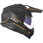 LS2 MX702 Pioneer II Atron Enduro Helmet Black/Orange
