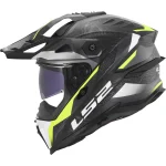 LS2 MX707 Explorer Evo Nivra Enduro Helmet Matt Black/Yellow