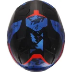LS2 OF603 Infinity II Nightline Jet Helmet Blue/Red