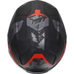 LS2 OF603 Infinity II Nightline Jet Helmet Grey/Red