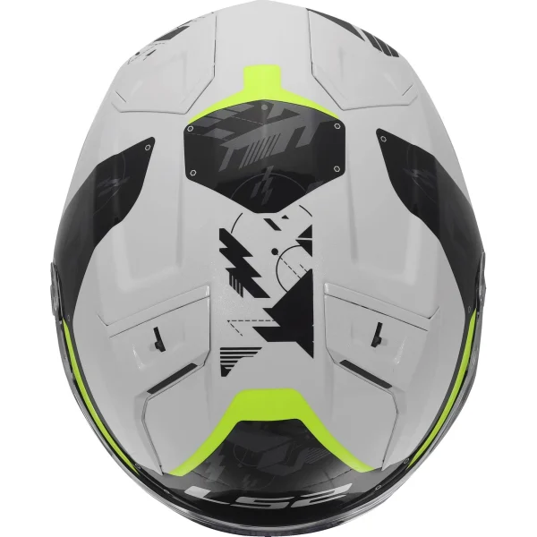 LS2 OF603 Infinity II Nightline Jet Helmet Yellow