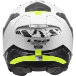 LS2 OF603 Infinity II Nightline Jet Helmet Yellow