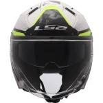 LS2 OF603 Infinity II Nightline Jet Helmet Yellow