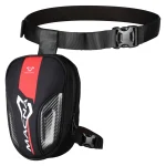 Macna Fasthorpe Leg Bag Black/Red