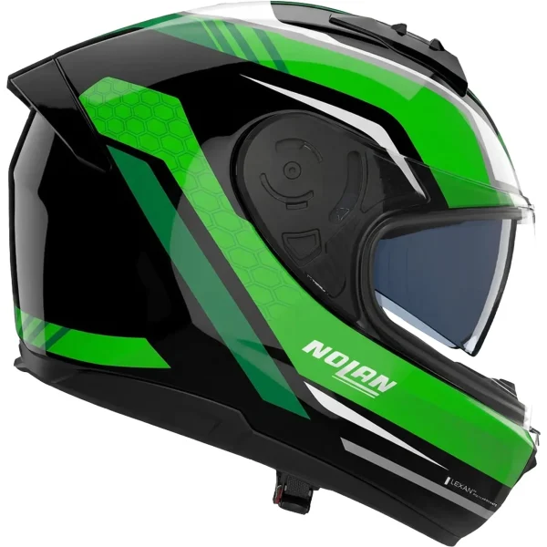 Nolan N60-6 Piega Helmet Black/Green