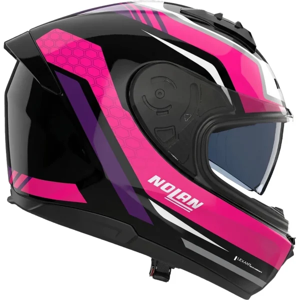 Nolan N60-6 Piega Helmet Black/Hot Pink