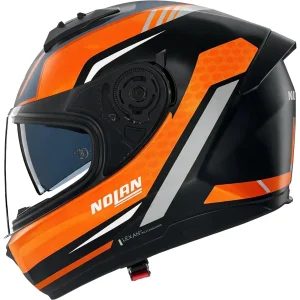 Nolan N60-6 Piega Helmet Black/Orange