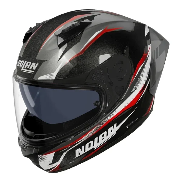 Nolan N60-6 Sport Veloce Helmet Black/Anthracite/Red