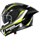 Nolan N60-6 Sport Veloce Helmet Black/Anthracite/Yellow