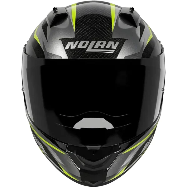 Nolan N60-6 Sport Veloce Helmet Black/Anthracite/Yellow