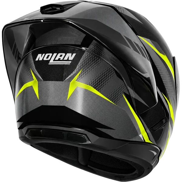 Nolan N60-6 Sport Veloce Helmet Black/Anthracite/Yellow
