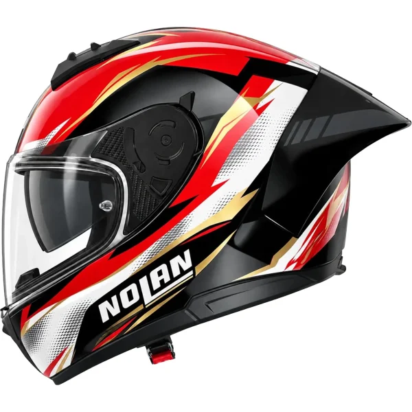 Nolan N60-6 Sport Veloce Helmet Black/Red/Gold