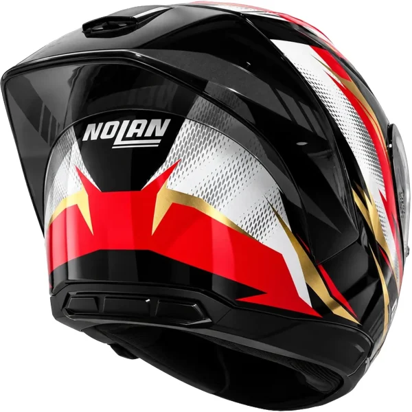 Nolan N60-6 Sport Veloce Helmet Black/Red/Gold