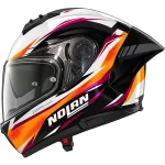 Nolan N60-6 Sport Veloce Helmet Black/White/Orange